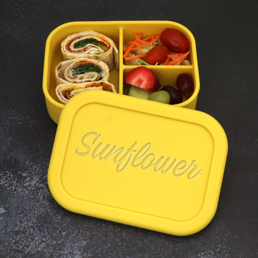 Silicone Bento Box - Heavy-Duty (Sunflower) – Forked Again