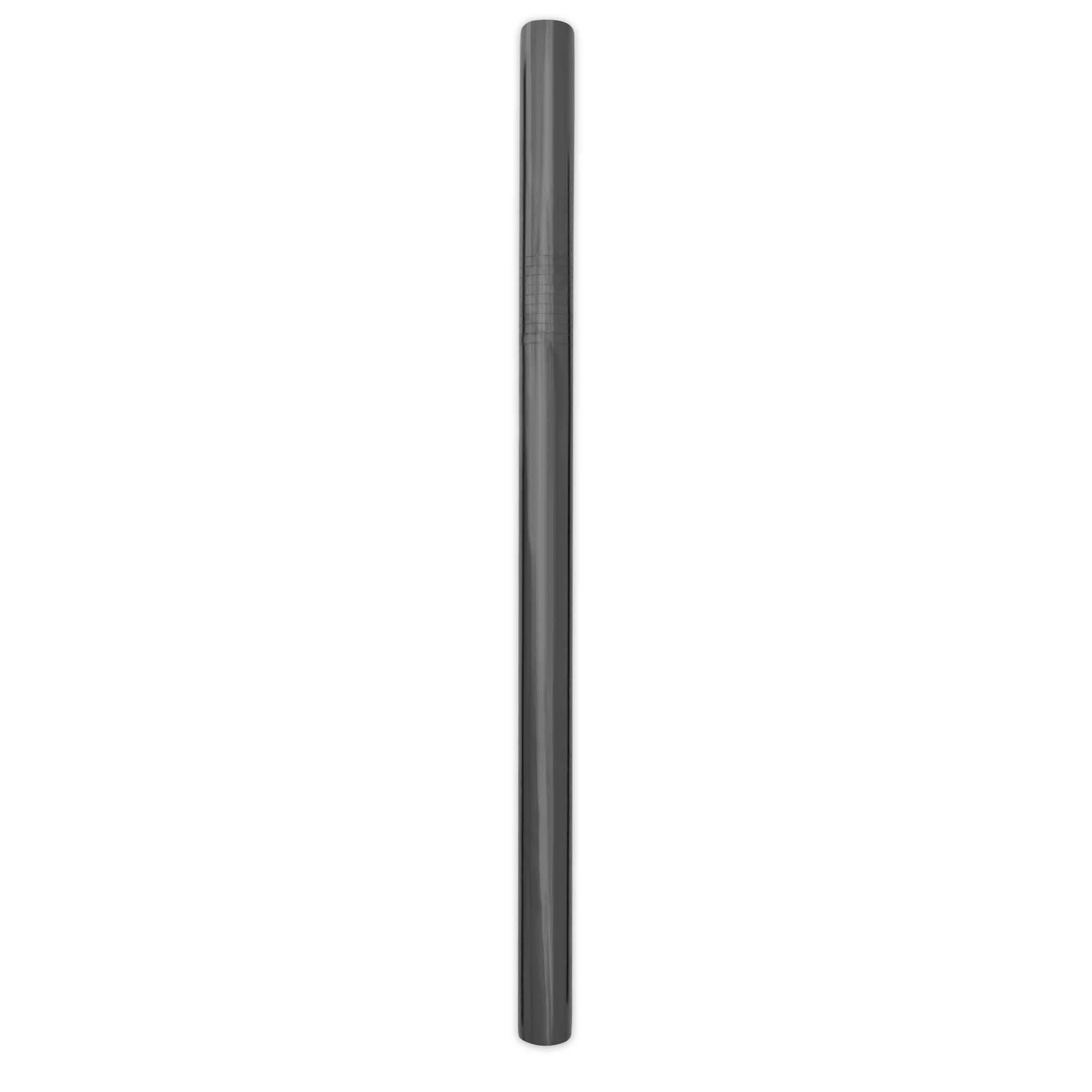 Reusable Stainless Steel Smoothie Straw (Black)
