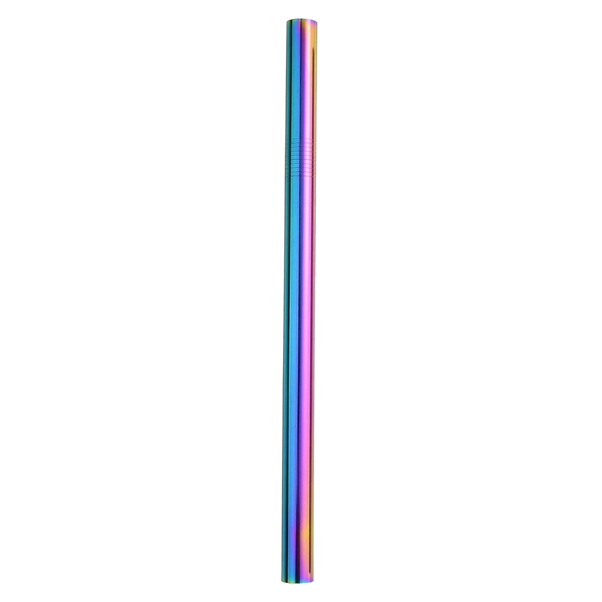 Reusable Stainless Steel Smoothie Straw (Rainbow)