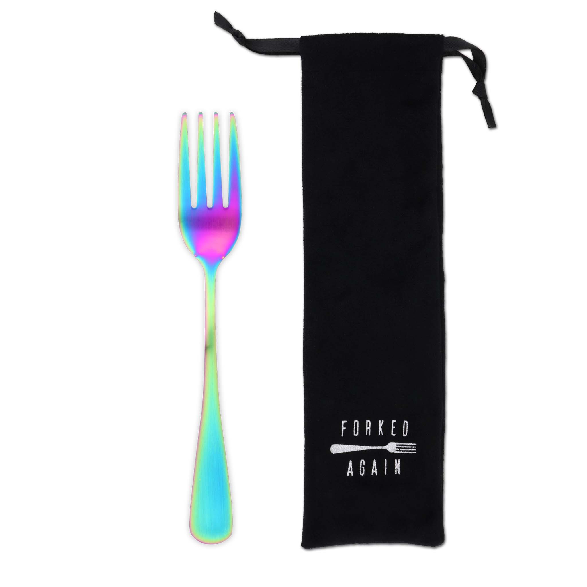 Single Fork (Satin Rainbow)