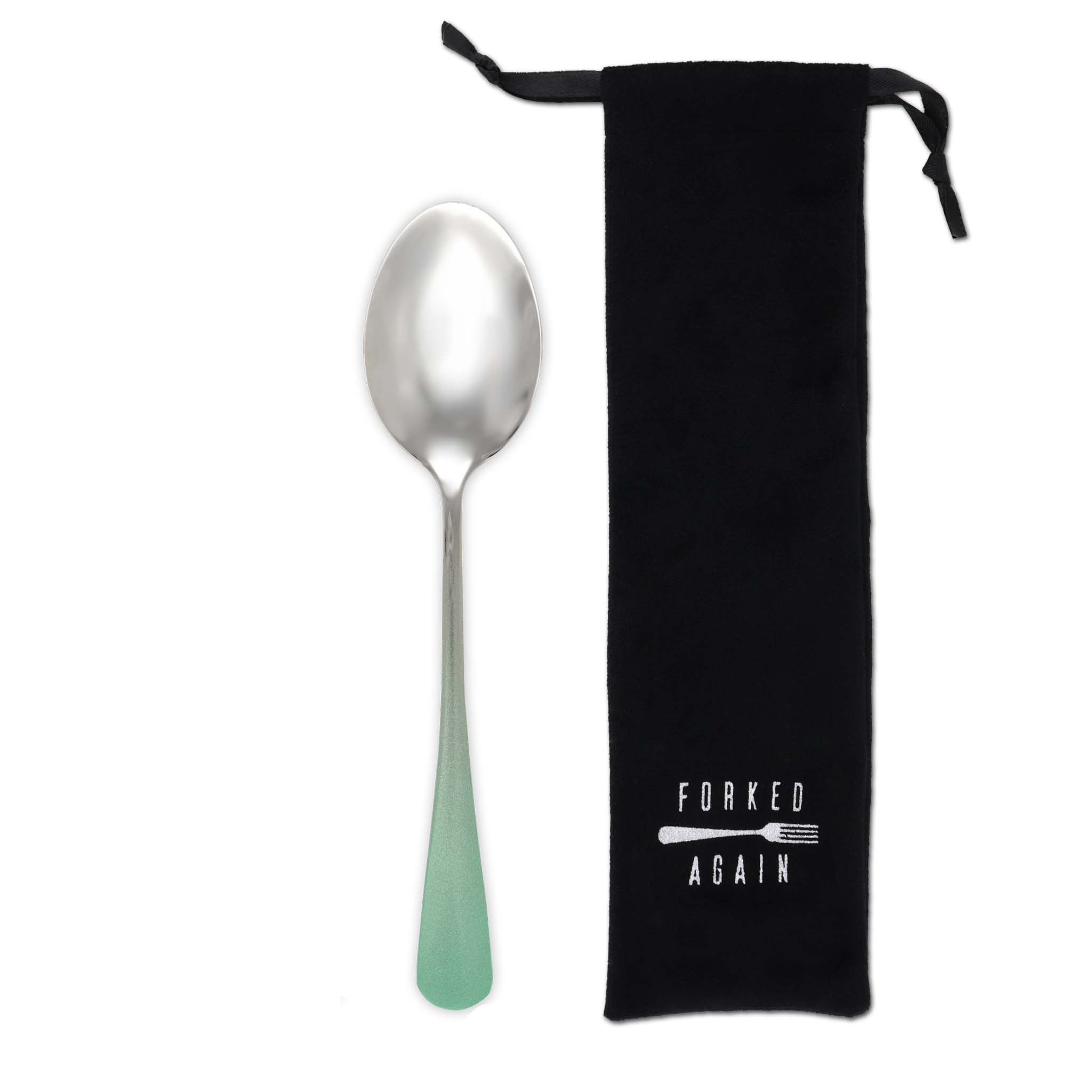 Single Spoon (Glossy Mint Green mbré)