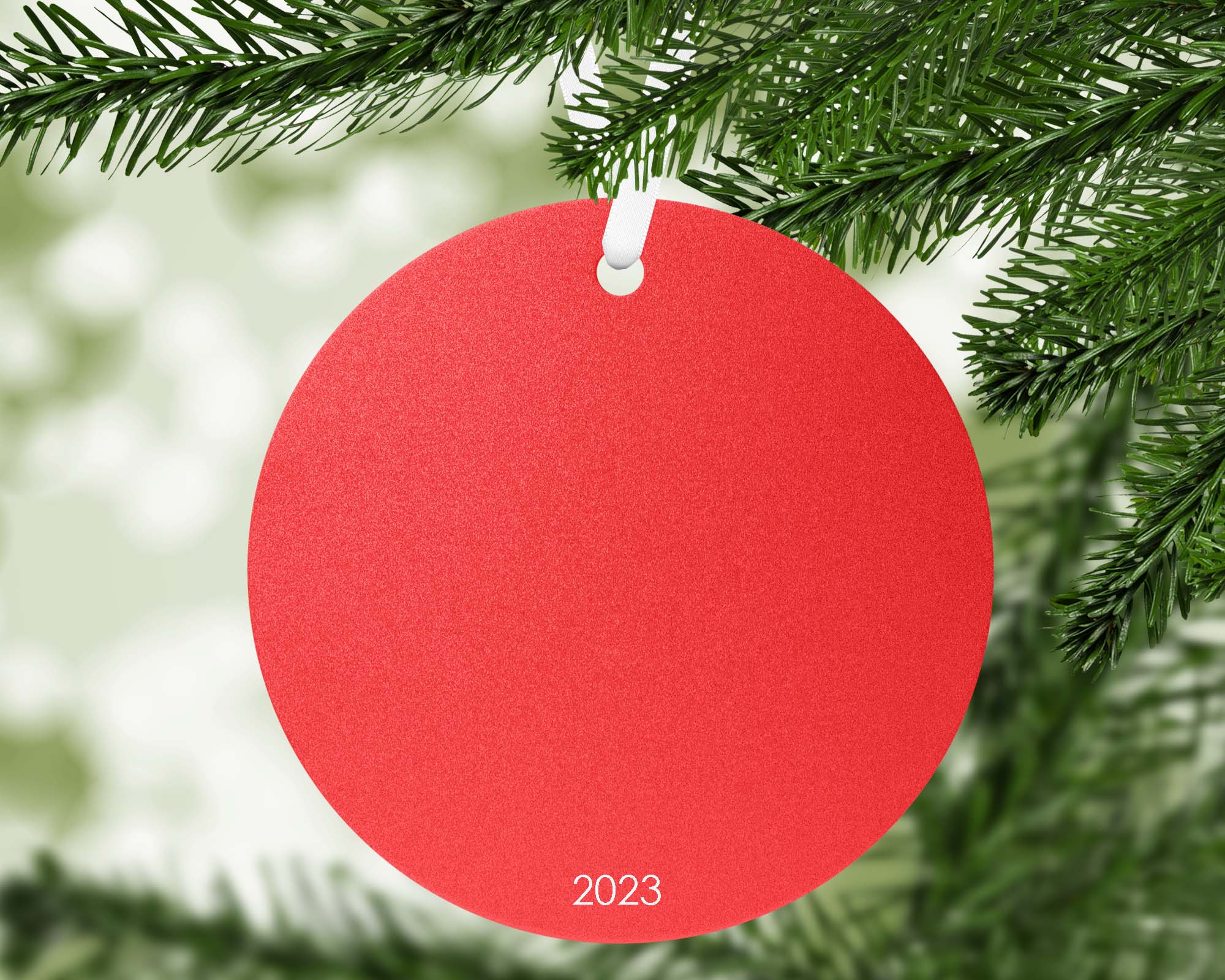 PawPrint Ornament (Red)