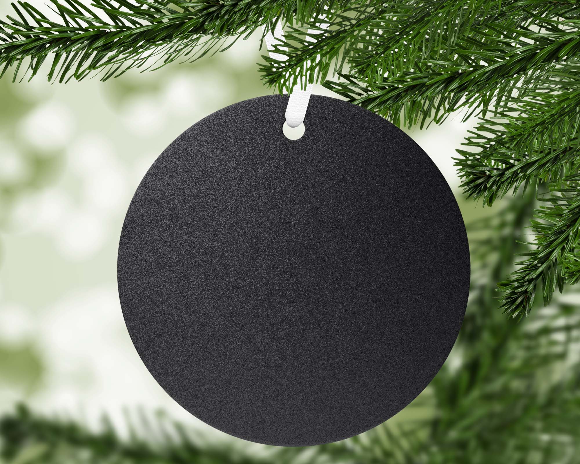 PawPrint Ornament (Black)
