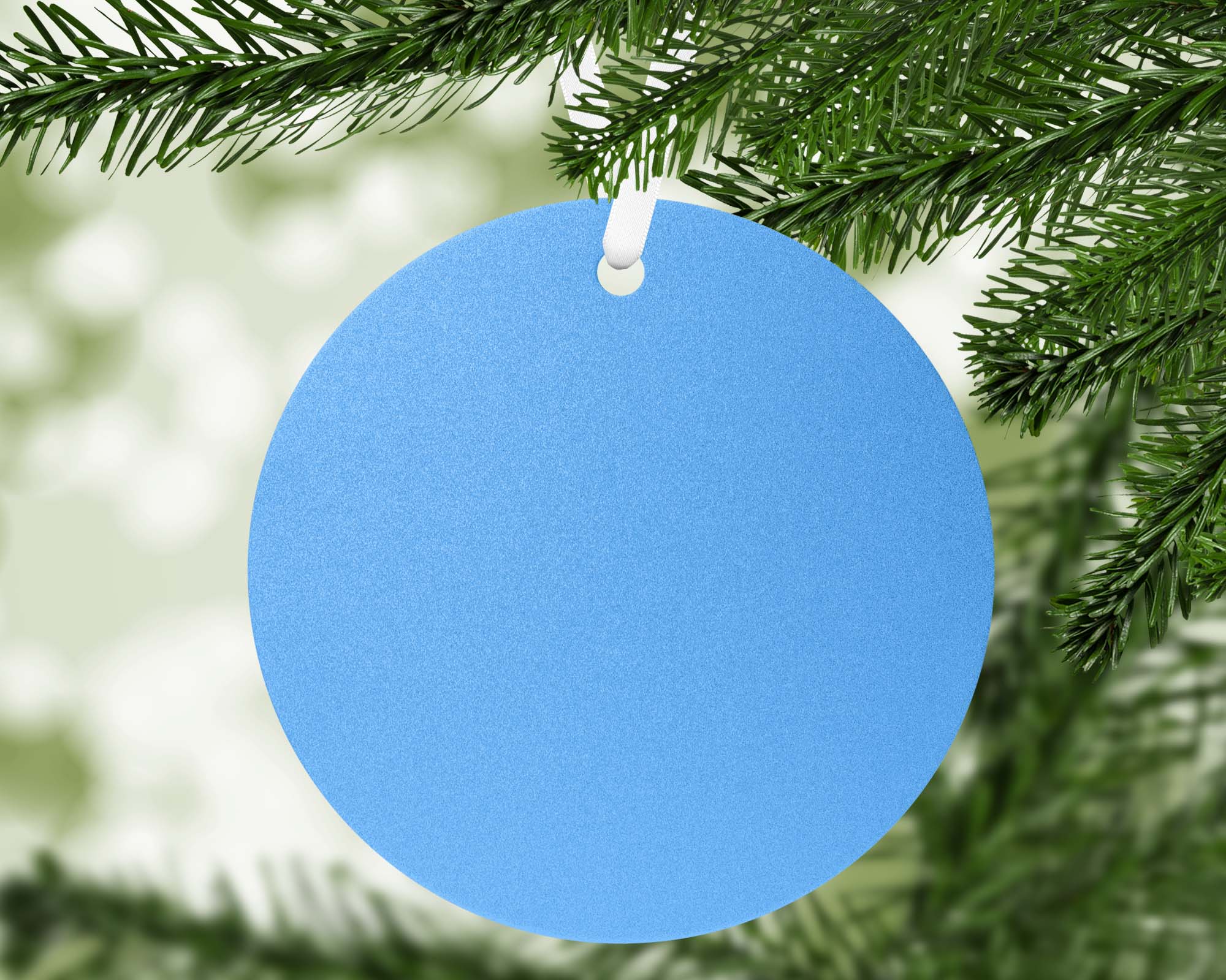 PawPrint Ornament (Light Blue)