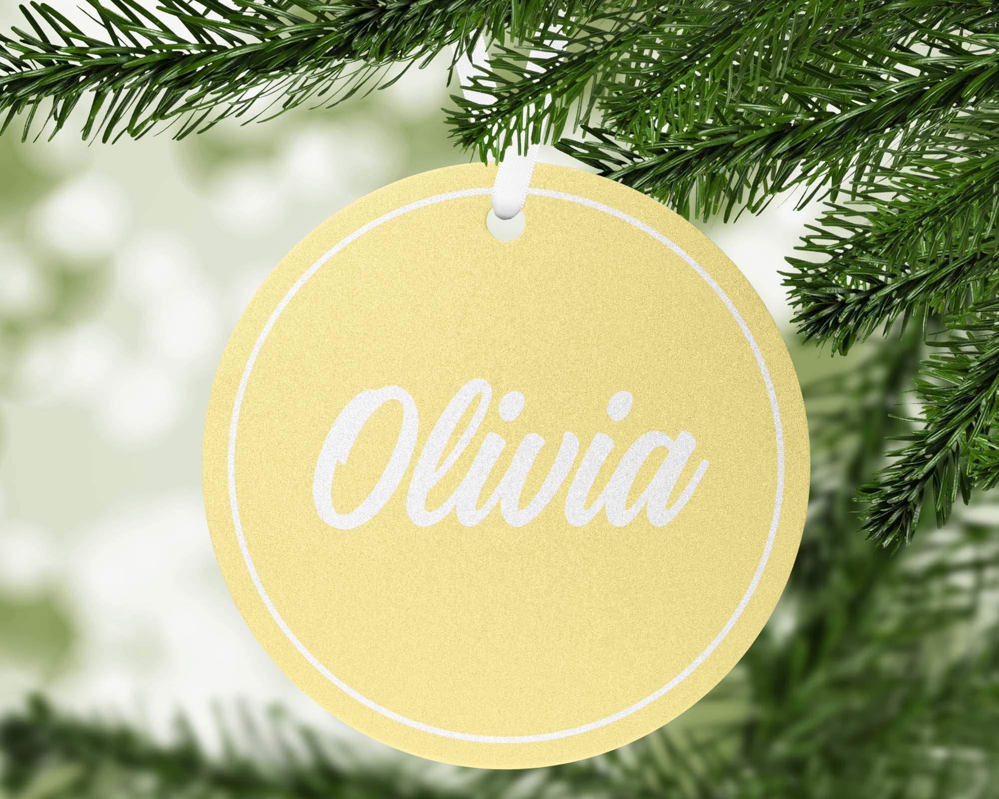 Personalized Name / Custom Text Ornament