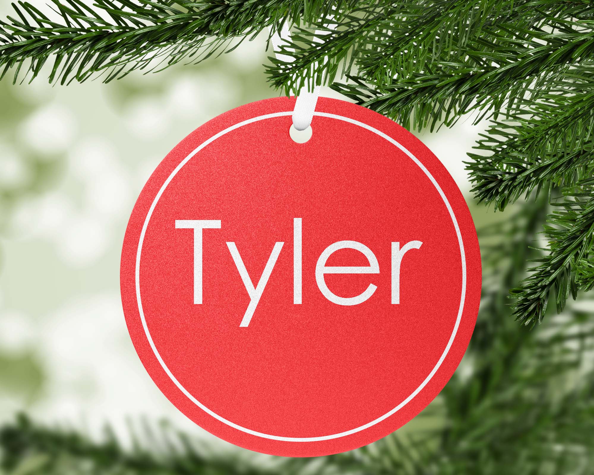 Personalized Name / Custom Text Ornament