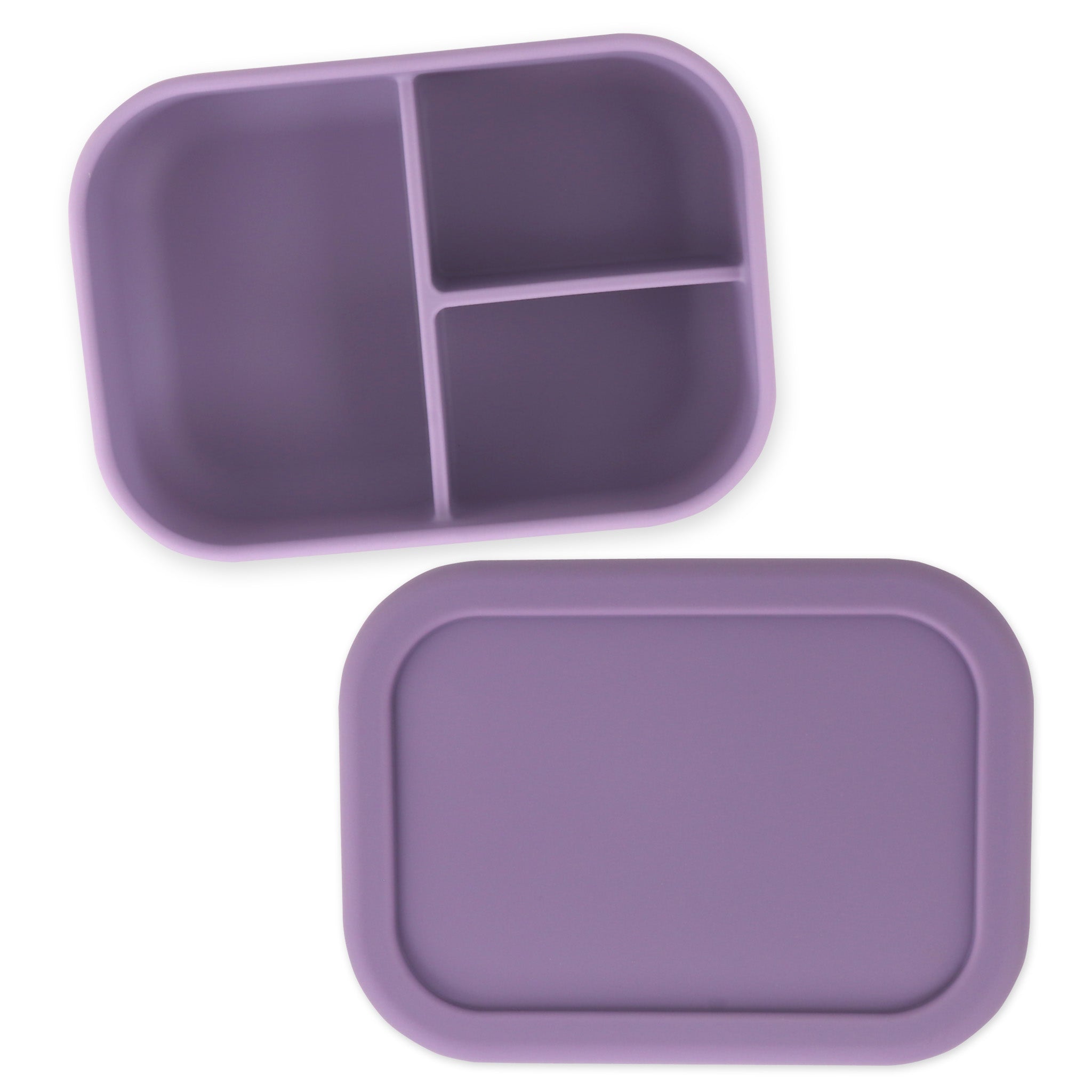 Silicone Bento Box - Heavy-Duty (Viola)