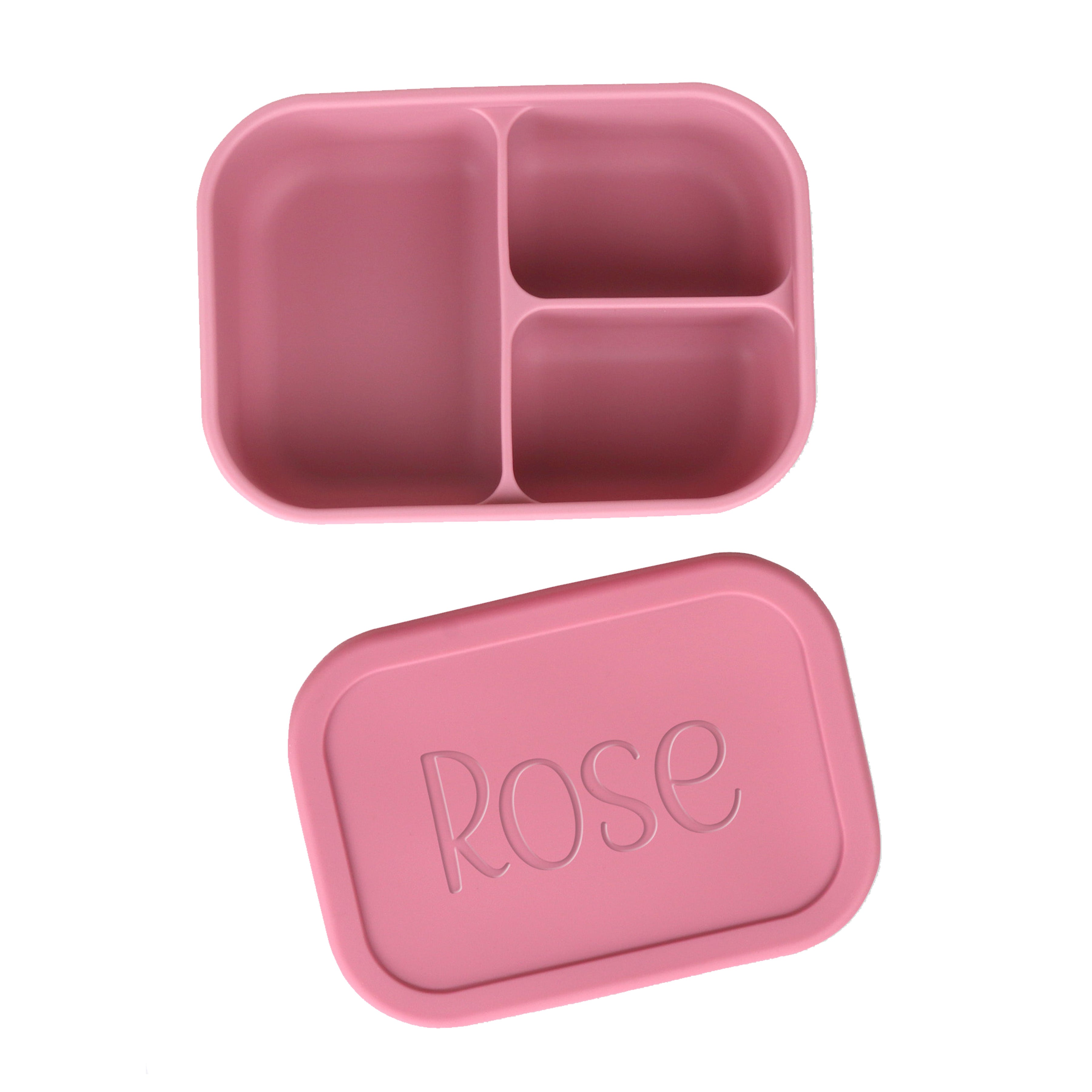 Silicone Bento Box - Standard (Rose)