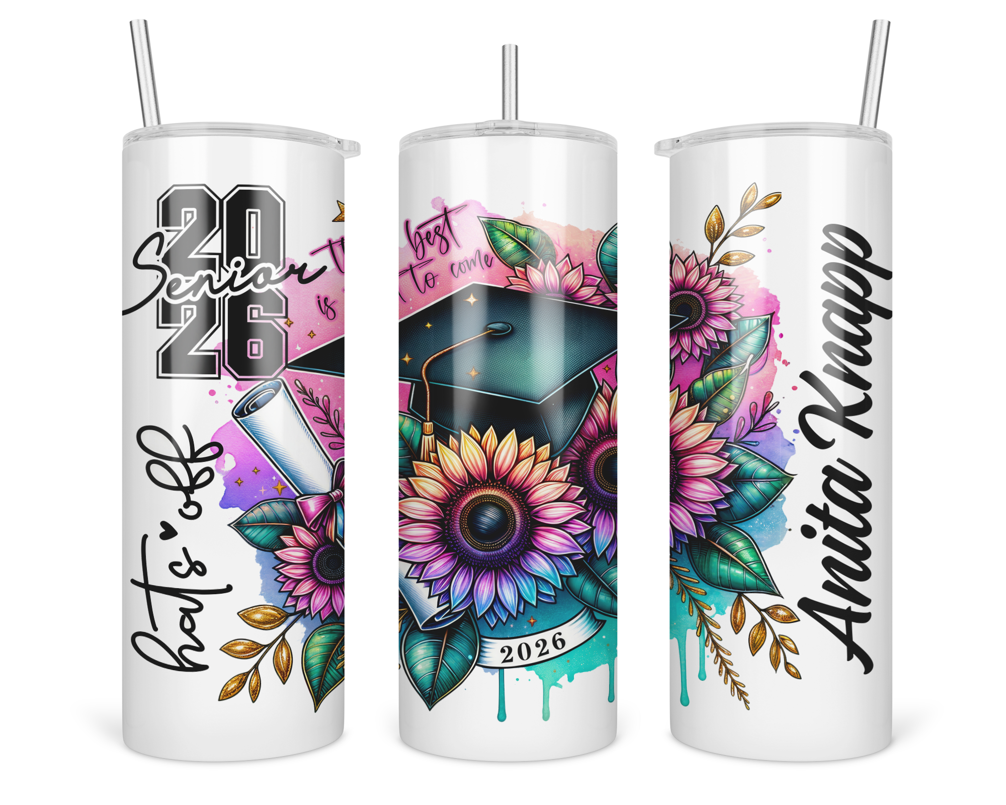 Senior 2026 Graduation Tumbler – Personalized Class of 2026 Gift - 30oz