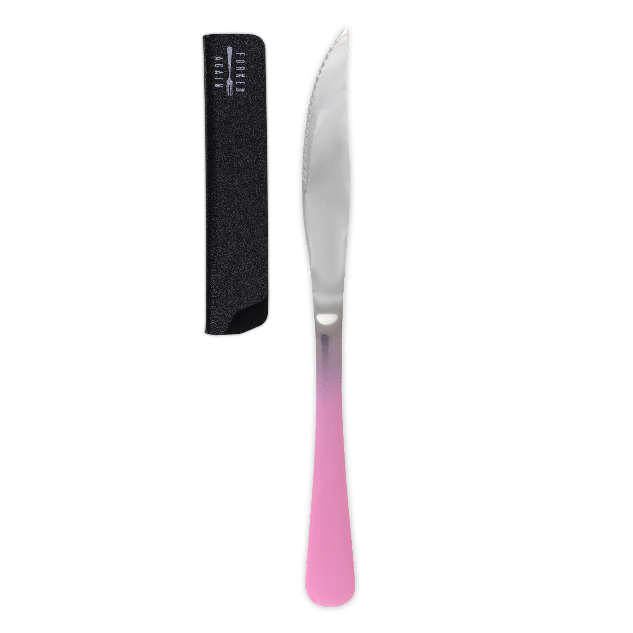 Steak Knife (Glossy Pink Ombré)