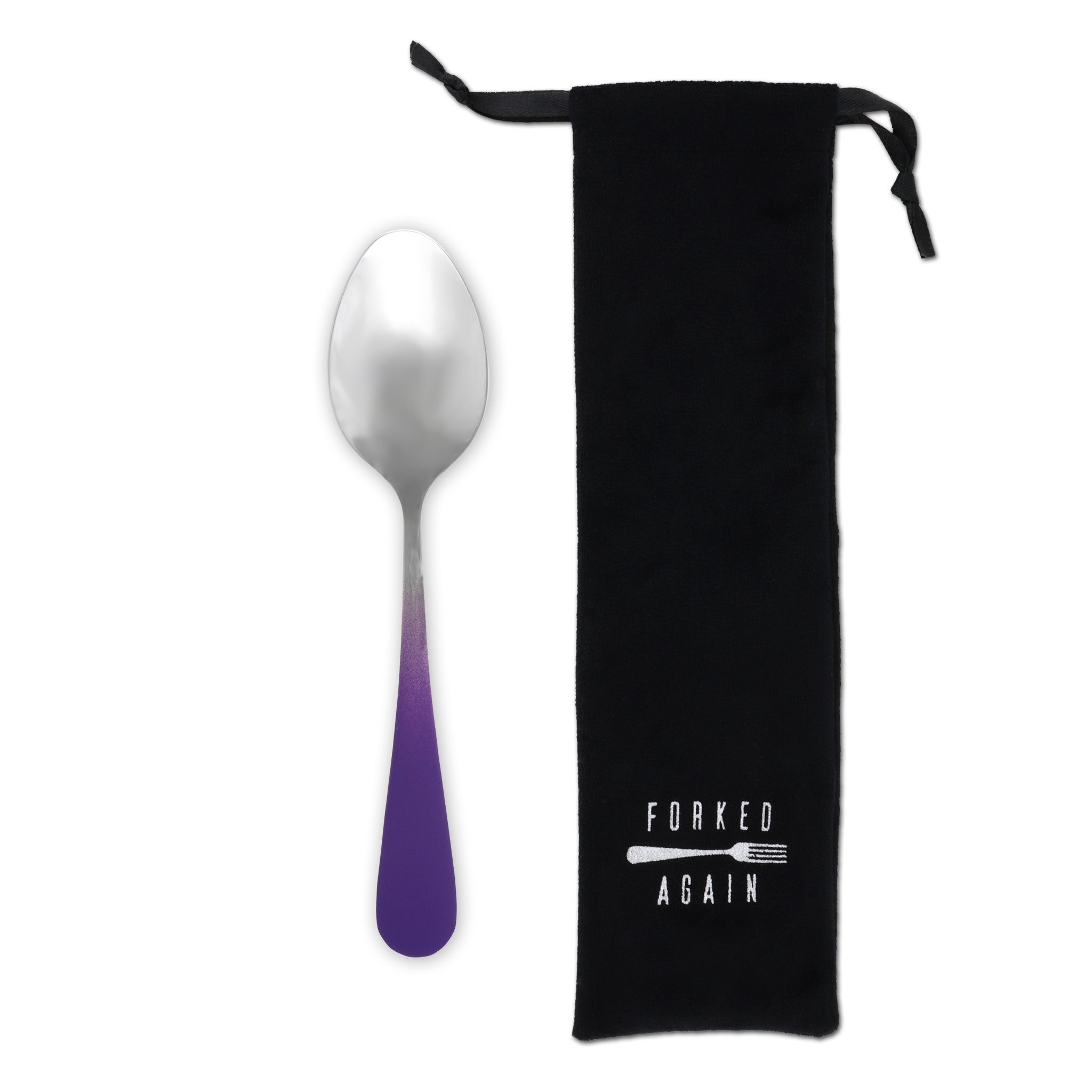Single Teaspoon (Matte Purple Ombré)