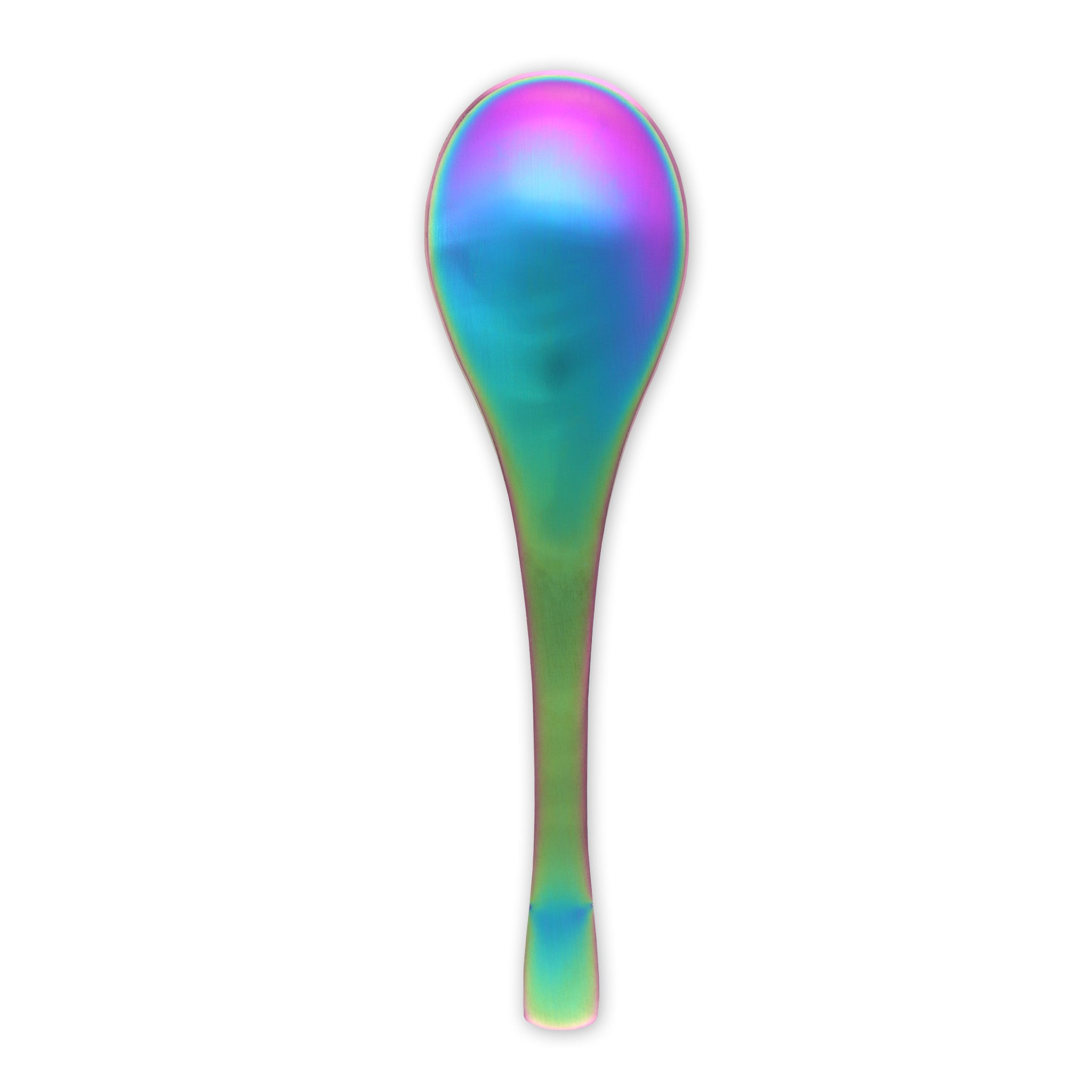 Asian Soup Spoon (Satin Rainbow)
