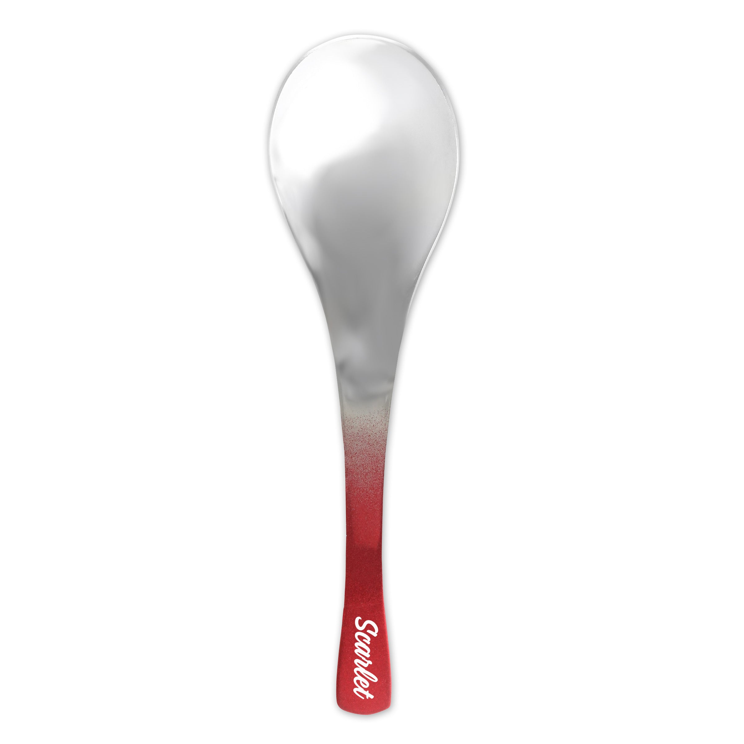 Asian Soup Spoon (Glossy Red Ombré)