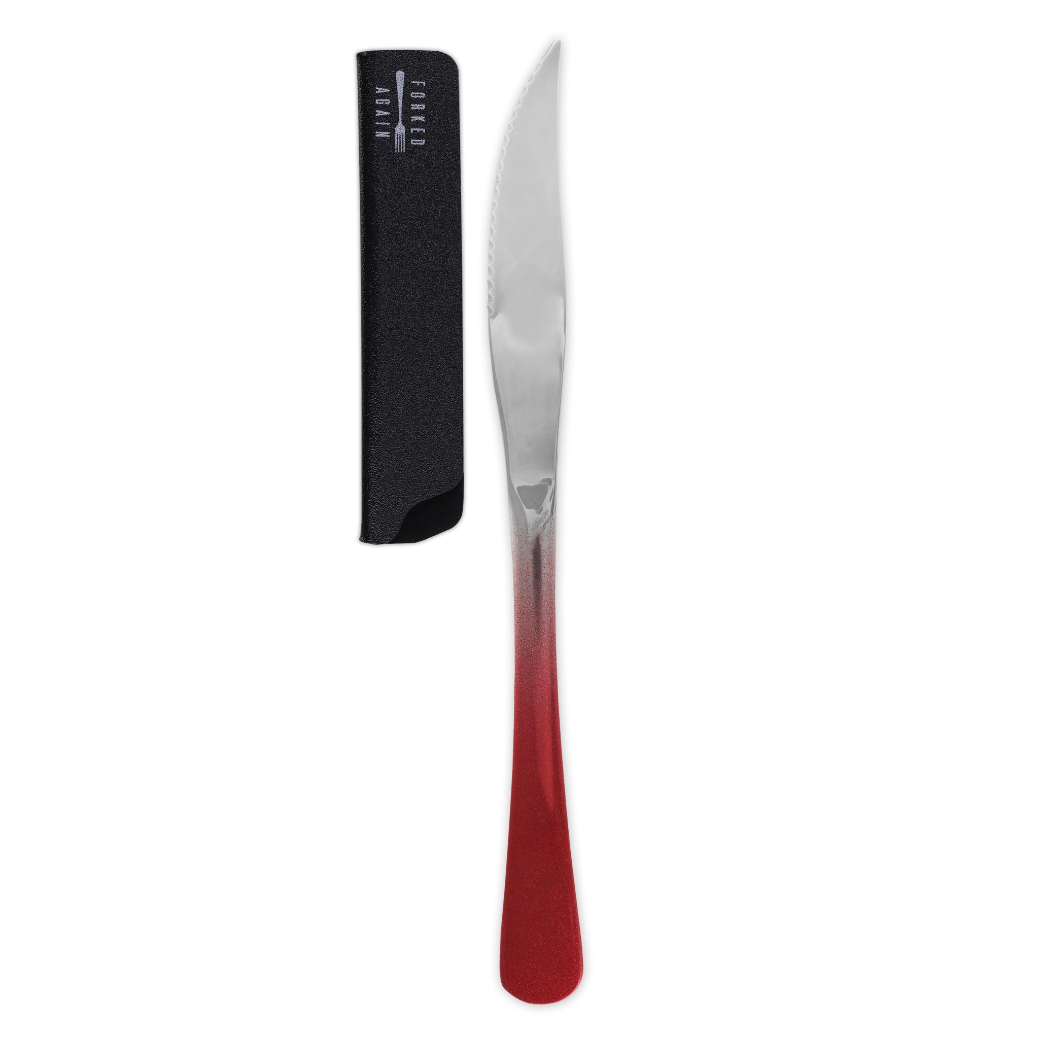 Steak Knife (Glossy Red Ombré)