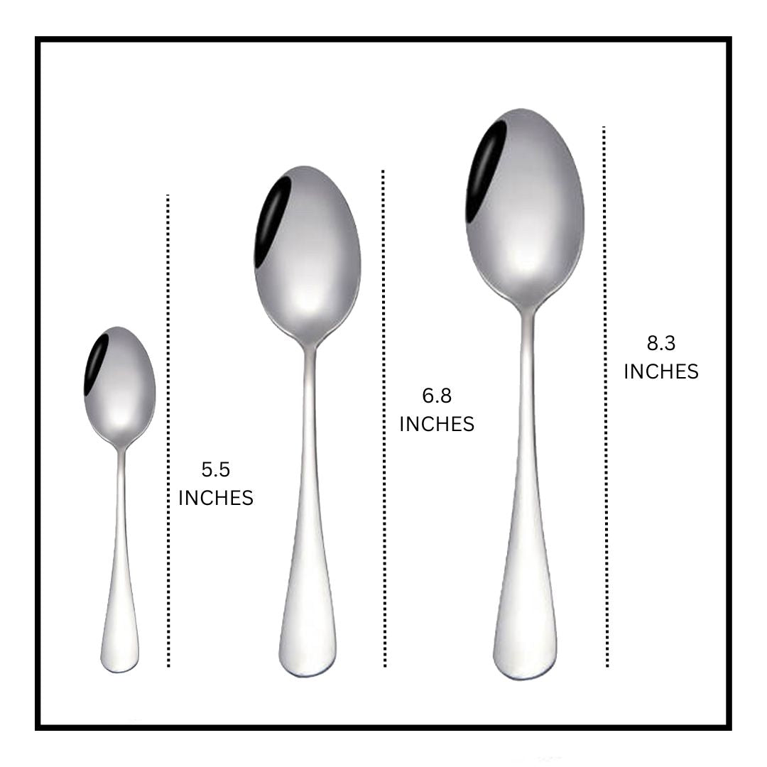 Regular Spoon Size Single Spoon (Satin Black) – Forked Again