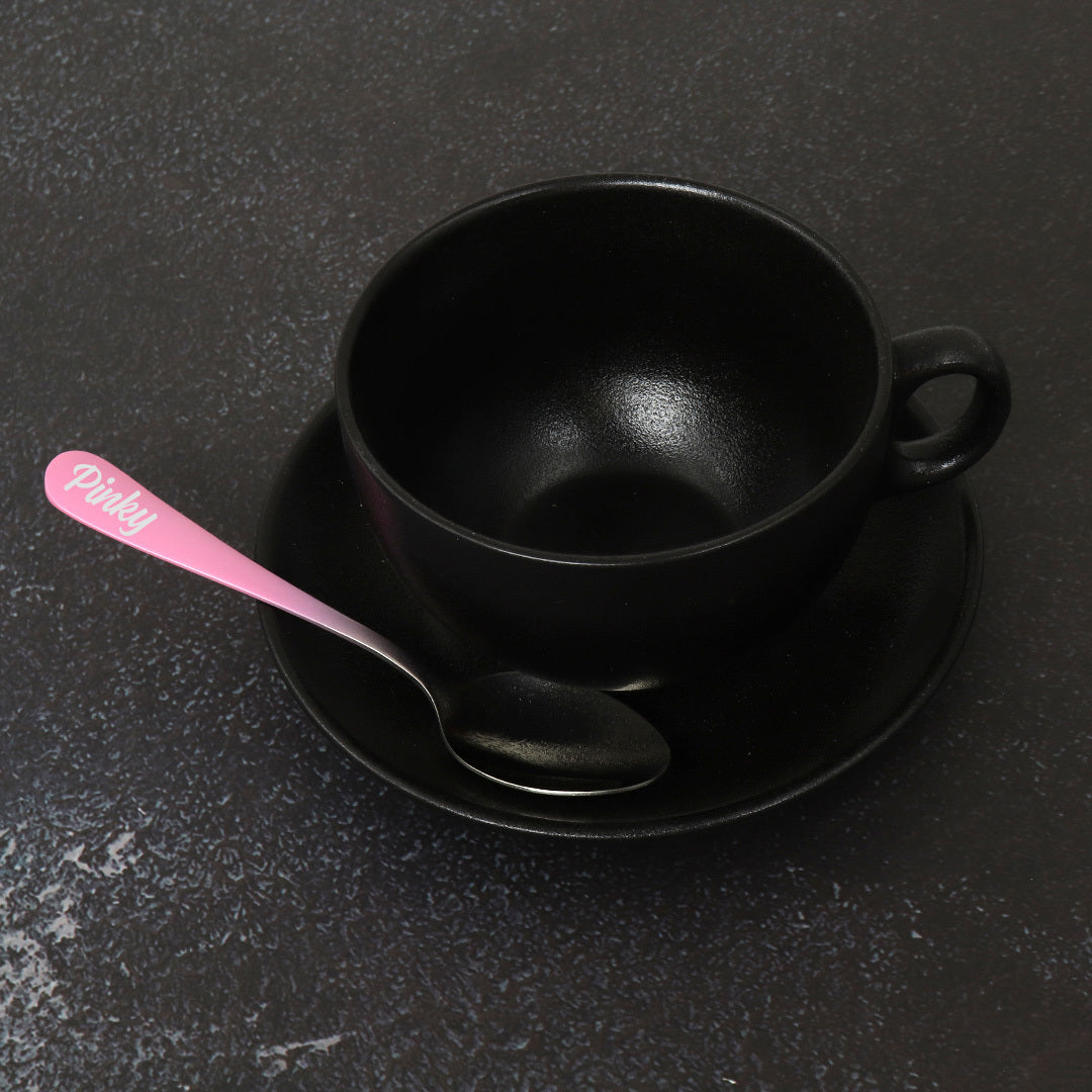 Single Teaspoon (Glossy Pink Ombré)