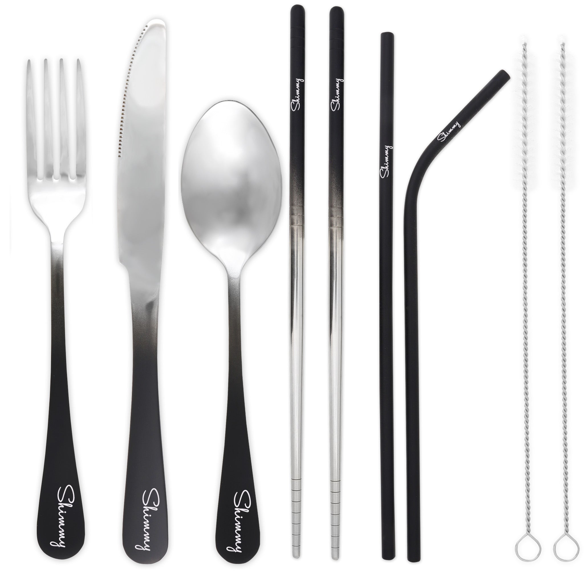 This 5-piece travel cutlery set has to be one of the most stylish