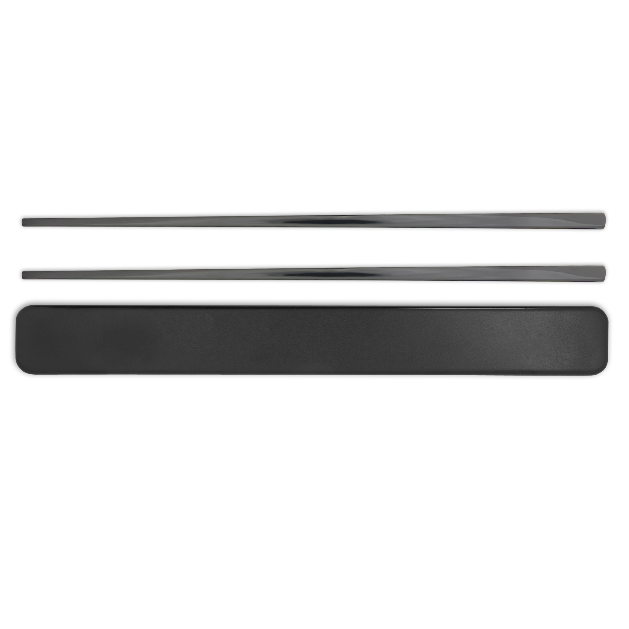 Stainless Steel Reusable Chopsticks Set (Black)