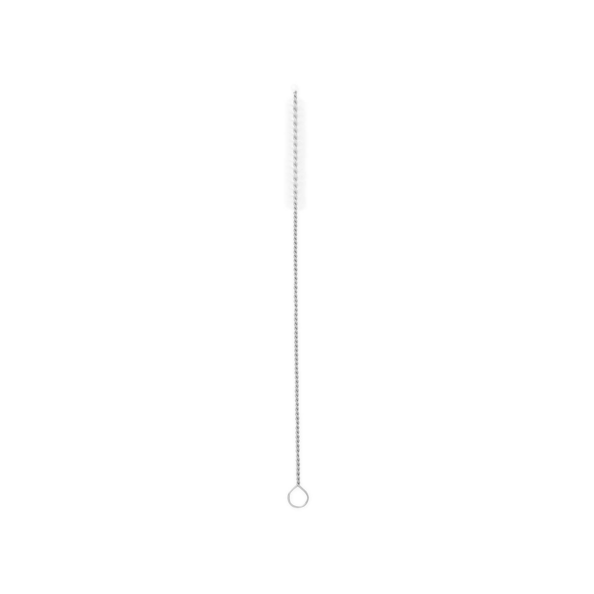 Reusable Stainless Steel Straight Straw (Blue)