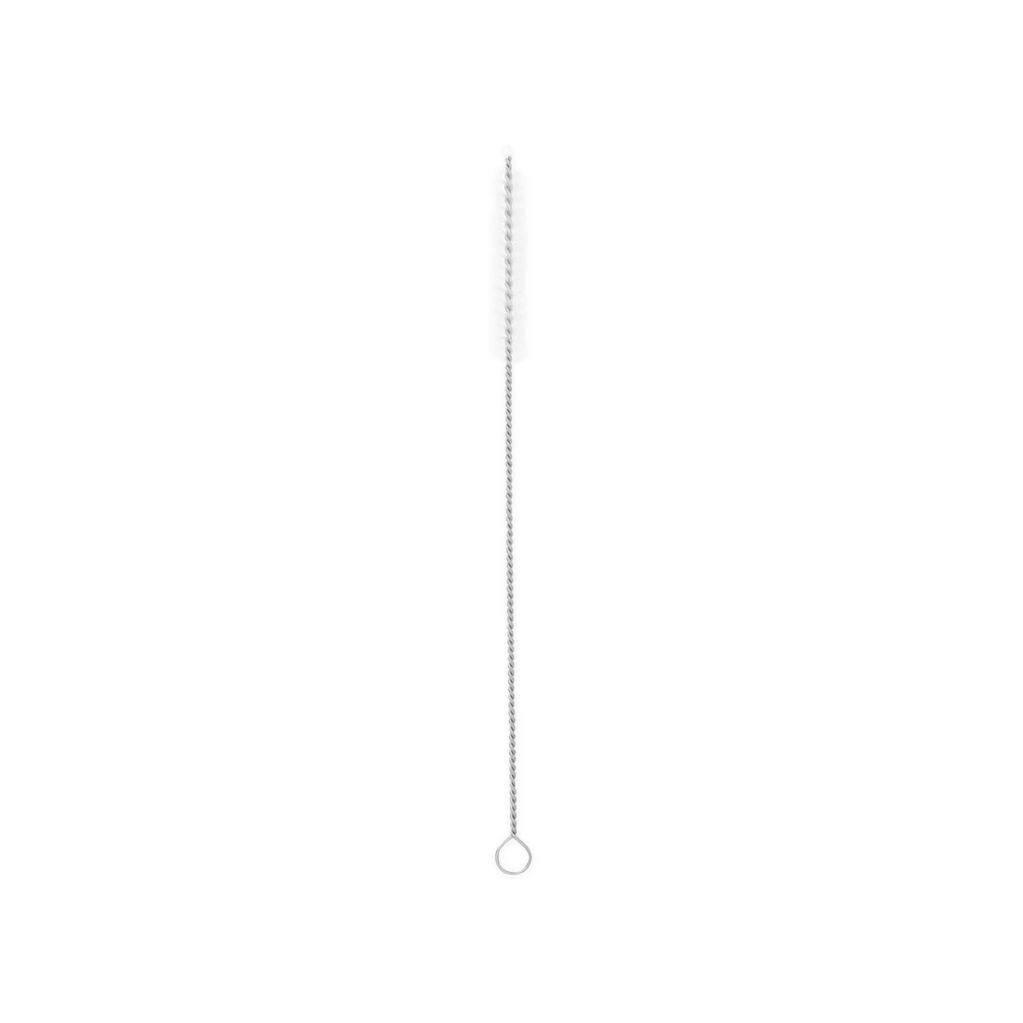 Reusable Stainless Steel Straight Straw (Black)