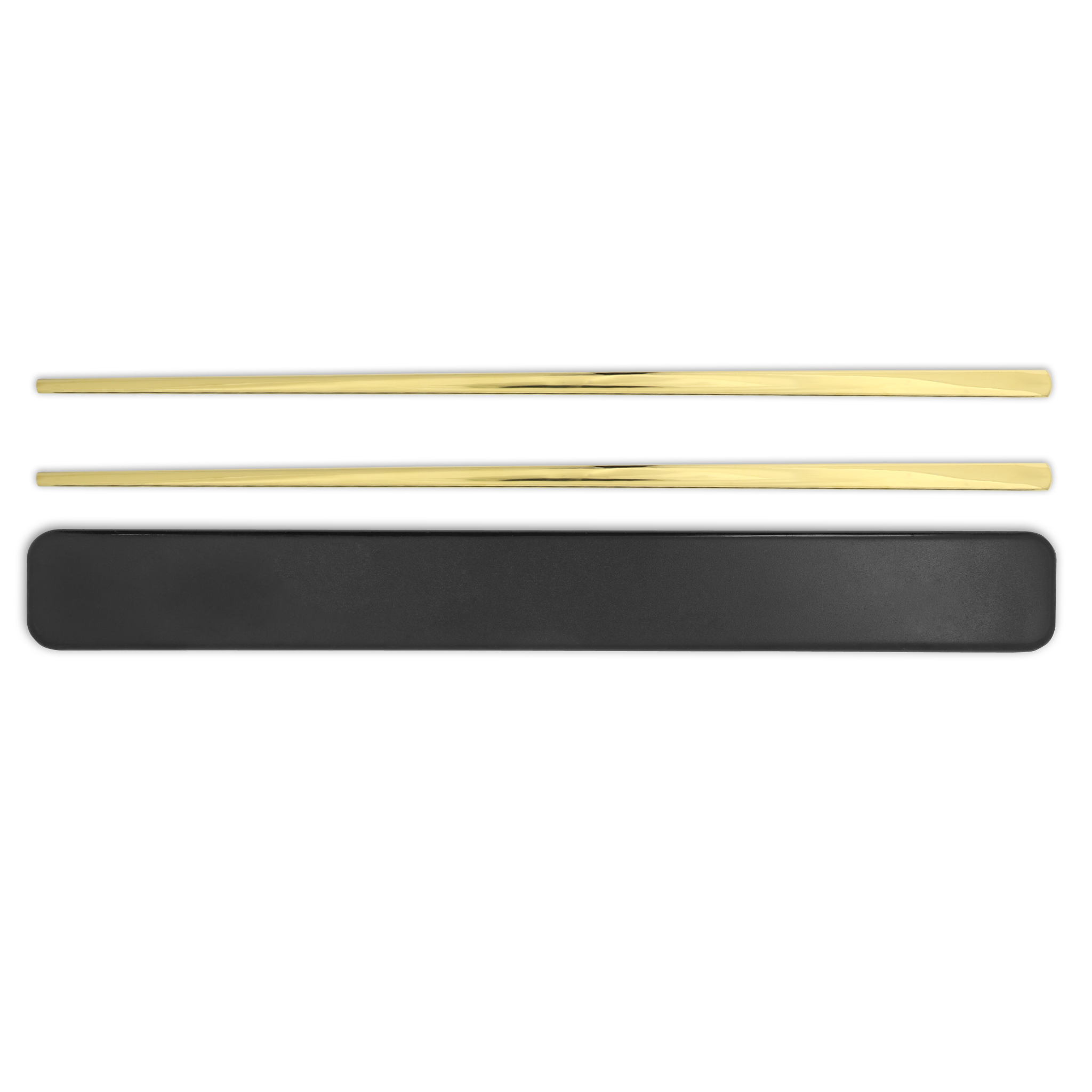 Stainless Steel Reusable Chopsticks Set (Gold)