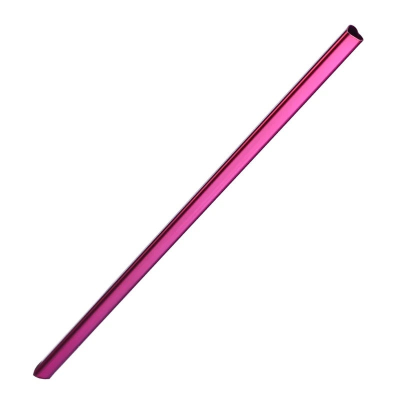 Stainless Steel Heart Straw (Pink)