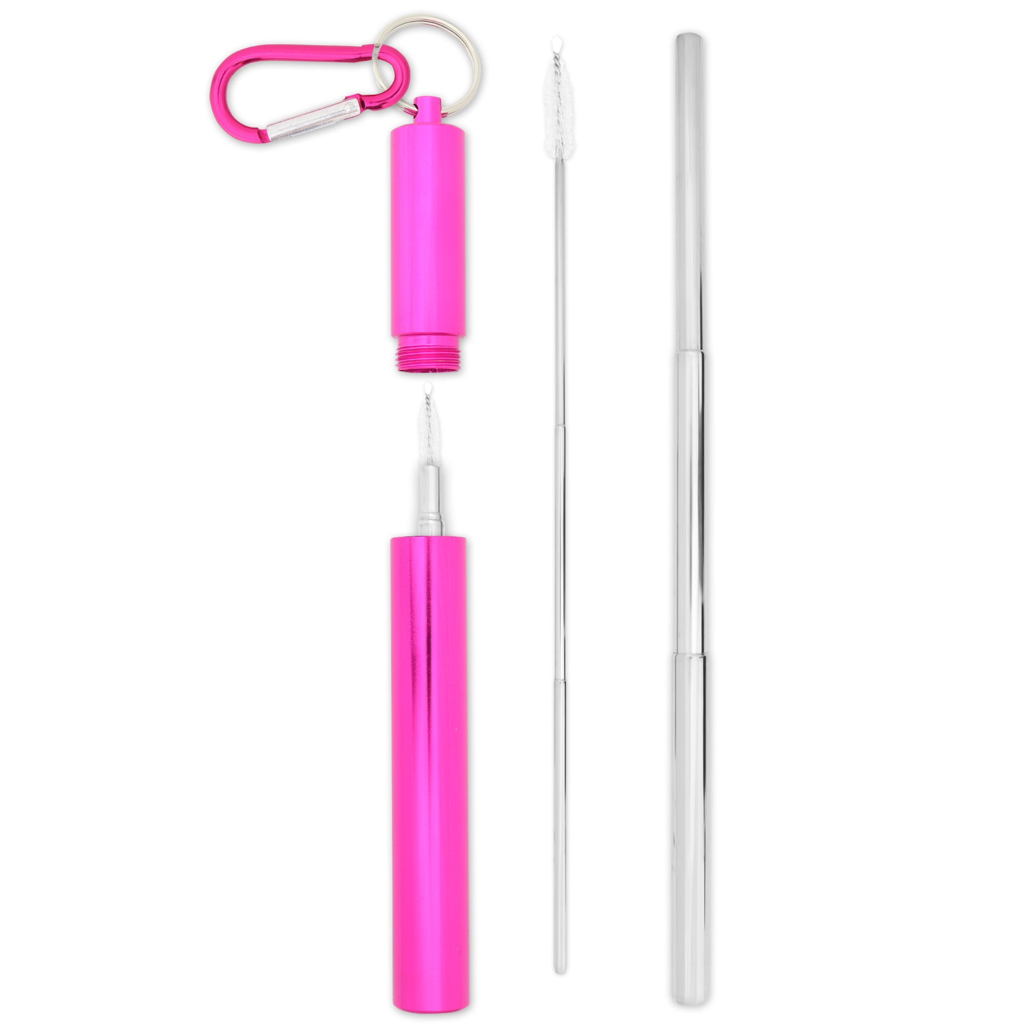 Telescopic Straw (Pink)