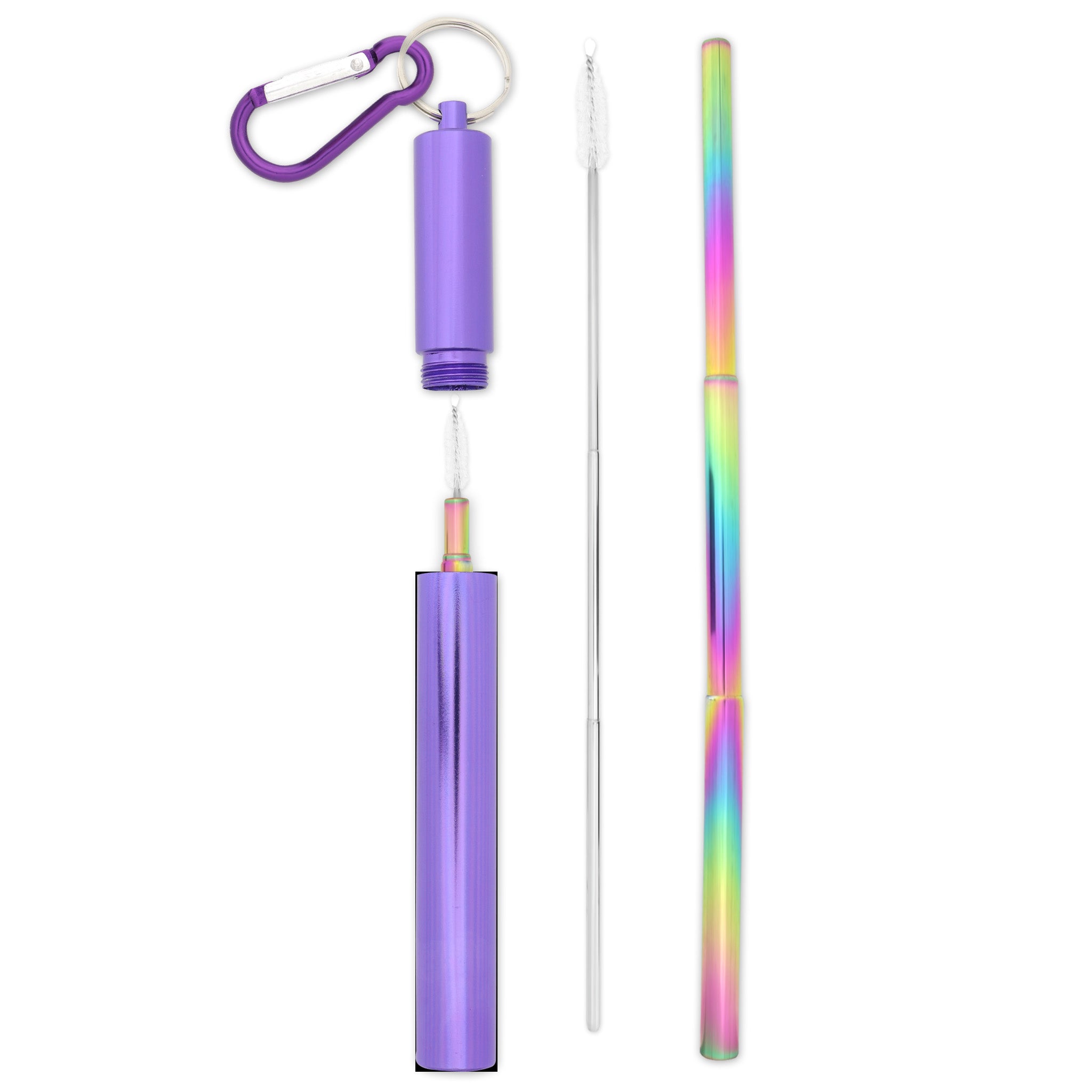 Telescopic Straw (Purple)