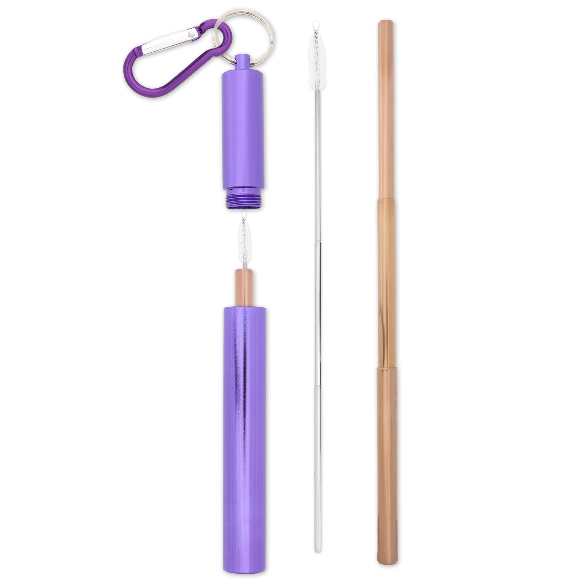 Telescopic Straw (Purple)