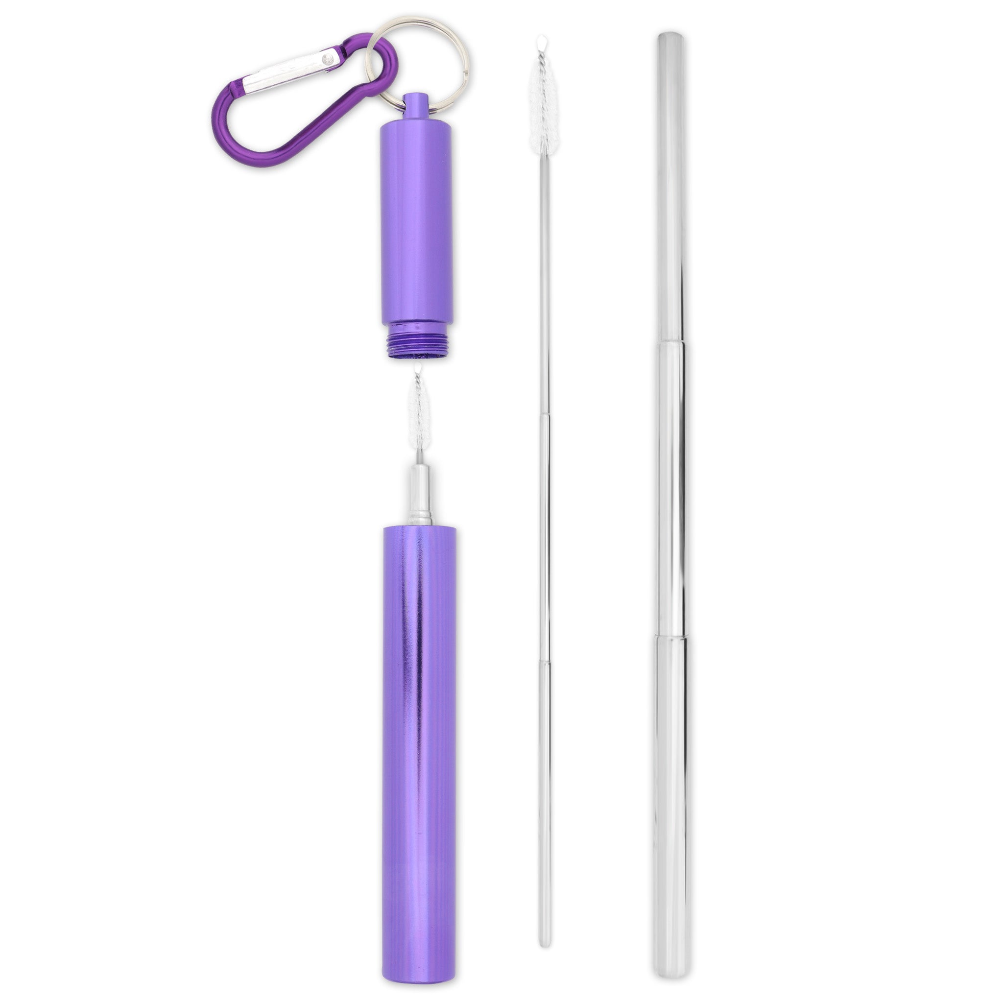 Telescopic Straw (Purple)