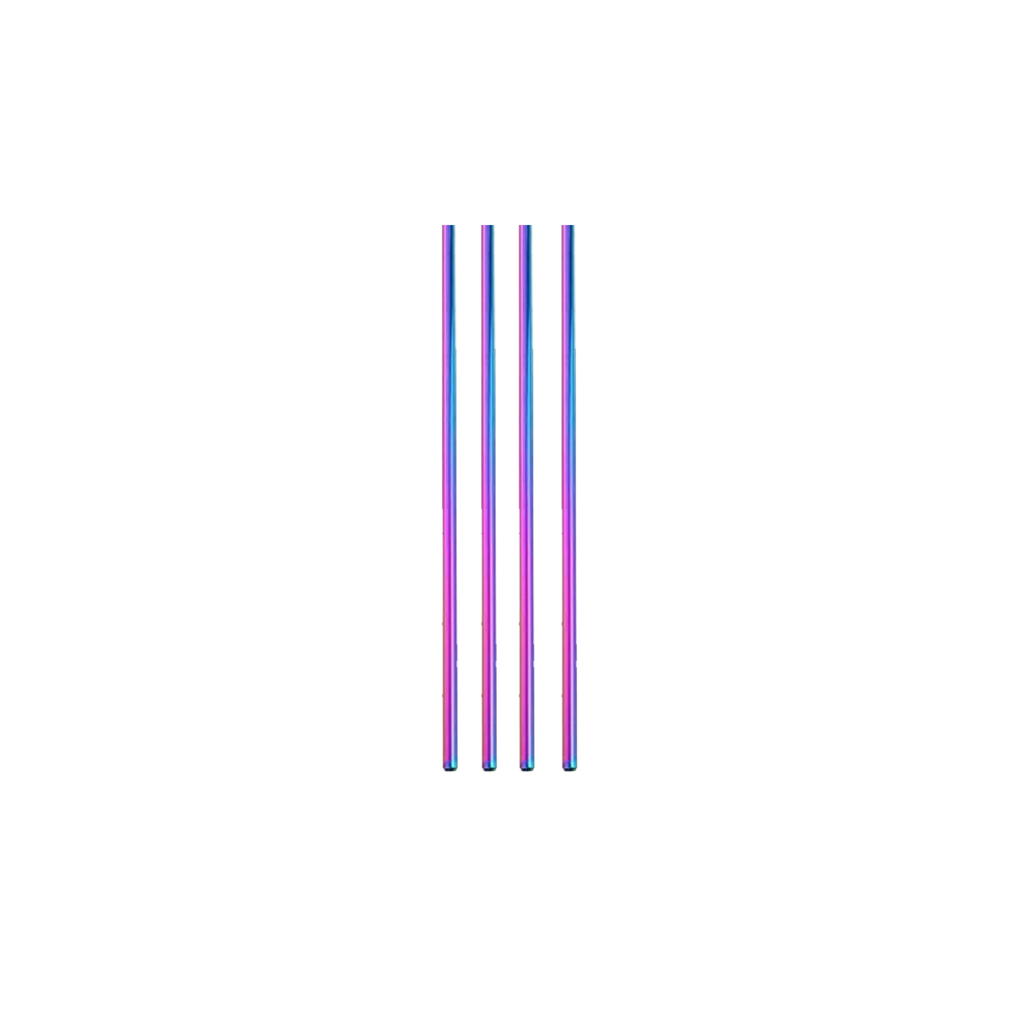 Stainless Steel Cocktail Straw Set (Rainbow)