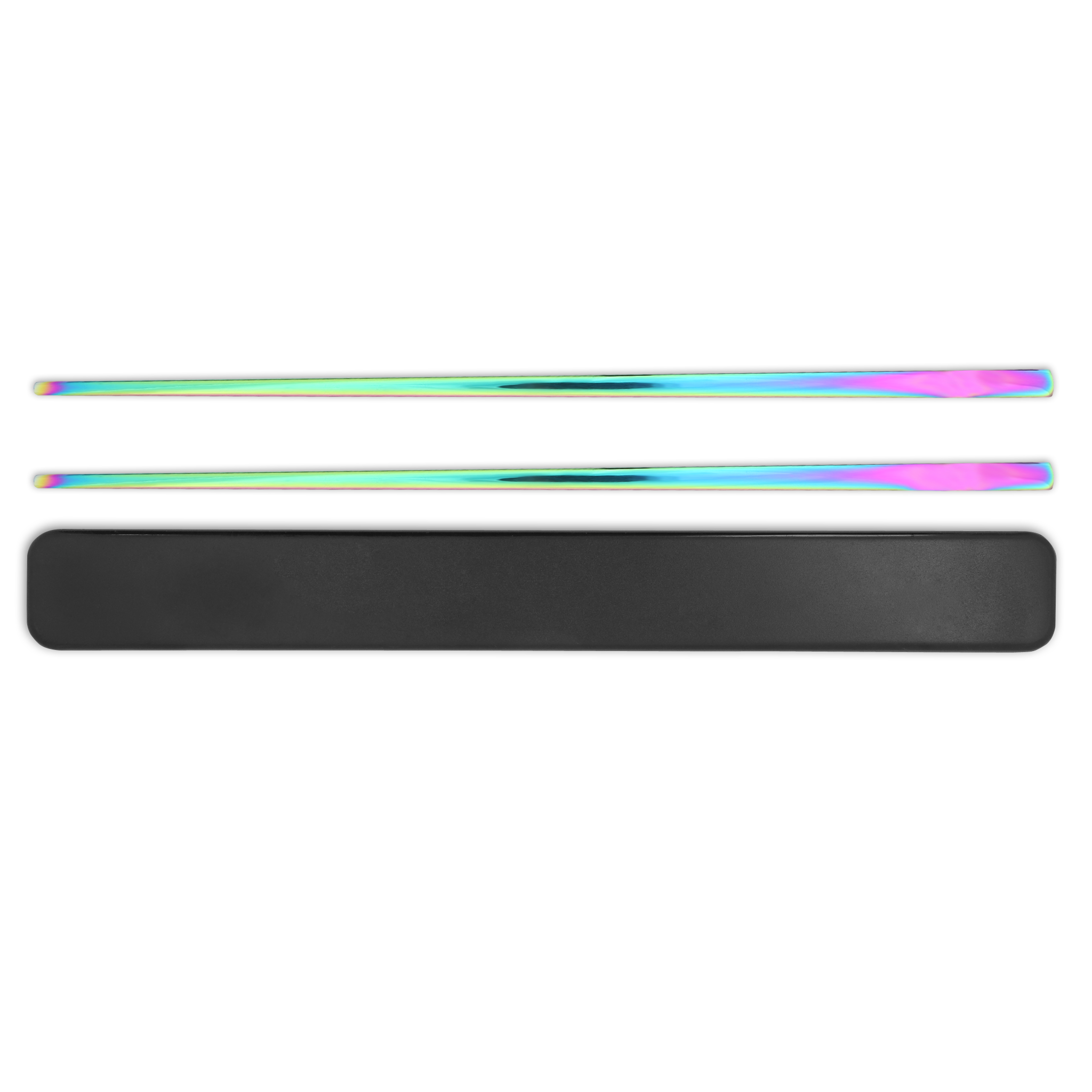 Stainless Steel Reusable Chopsticks Set (Rainbow)