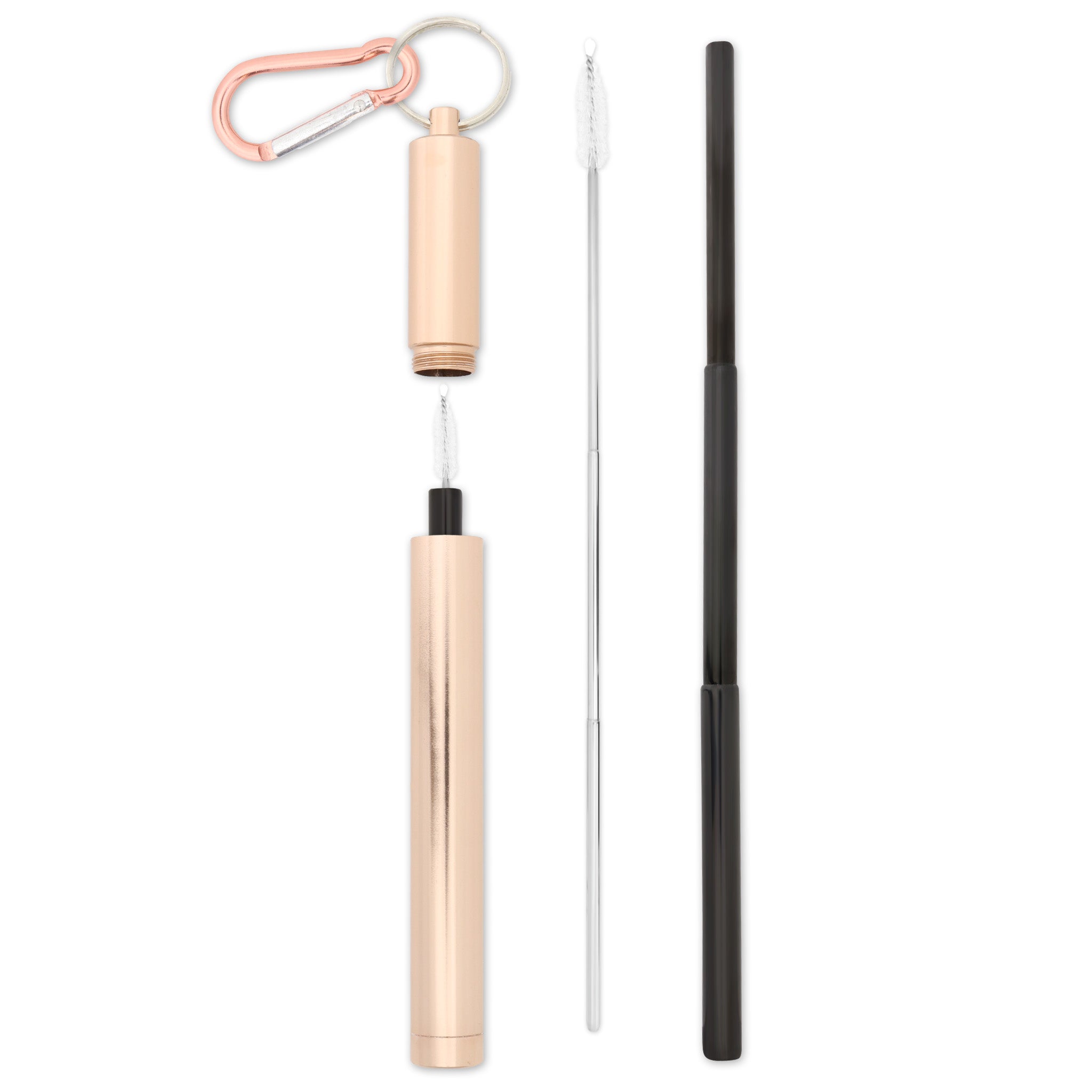 Telescopic Straw (Rose Gold)