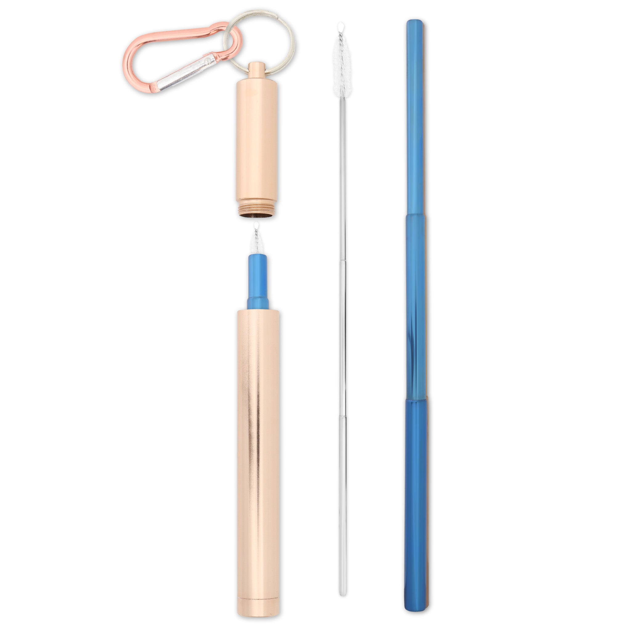 Telescopic Straw (Rose Gold)